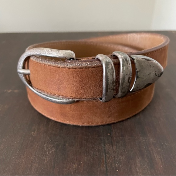 Dockers Western Leather Belt - Picture 1 of 7